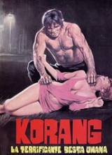 locandina del film KORANG, LA TERRIFICANTE BESTIA UMANA