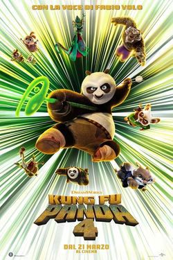 locandina del film KUNG FU PANDA 4