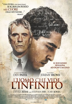 locandina del film L'UOMO CHE VIDE L'INFINITO