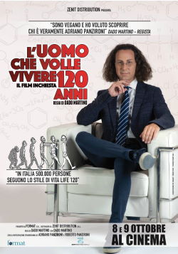 locandina del film L'UOMO CHE VOLLE VIVERE 120 ANNI
