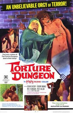locandina del film LA CAMERA DELLA TORTURA