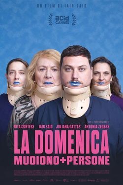 locandina del film LA DOMENICA MUOIONO PIU' PERSONE