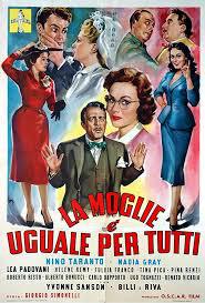 locandina del film LA MOGLIE E' UGUALE PER TUTTI