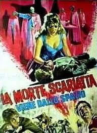 locandina del film LA MORTE SCARLATTA VIENE DALLO SPAZIO
