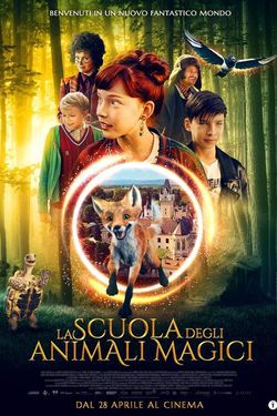 locandina del film LA SCUOLA DEGLI ANIMALI MAGICI