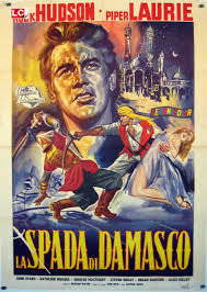 locandina del film LA SPADA DI DAMASCO