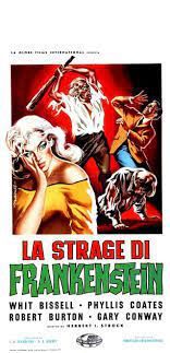 locandina del film LA STRAGE DI FRANKENSTEIN