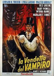 locandina del film LA VENDETTA DEL VAMPIRO