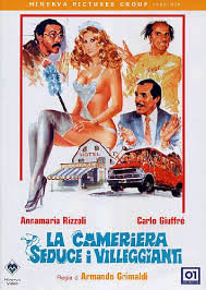 locandina del film LA CAMERIERA SEDUCE I VILLEGGIANTI