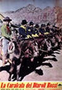 locandina del film LA CAVALCATA DEI DIAVOLI ROSSI