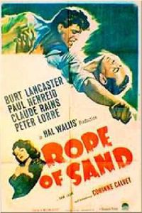 locandina del film LA CORDA DI SABBIA
