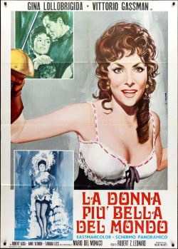locandina del film LA DONNA PIU' BELLA DEL MONDO