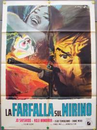 locandina del film LA FARFALLA SUL MIRINO