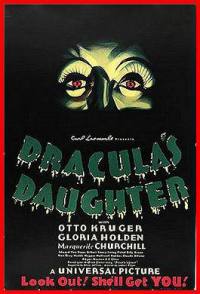 locandina del film LA FIGLIA DI DRACULA
