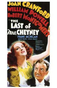 locandina del film LA FINE DELLA SIGNORA CHEYNEY