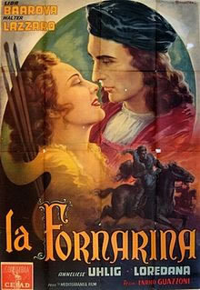 locandina del film LA FORNARINA