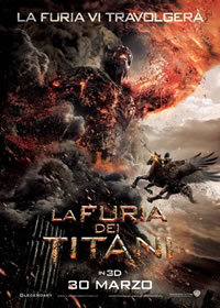 locandina del film LA FURIA DEI TITANI