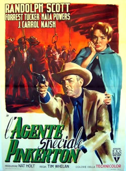 locandina del film L'AGENTE SPECIALE PINKERTON