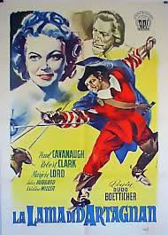 locandina del film LA LAMA DI D'ARTAGNAN