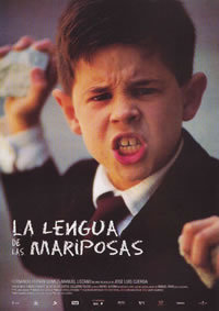 locandina del film LA LENGUA DE LAS MARIPOSAS
