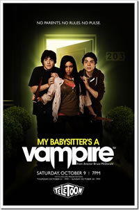 locandina del film LA MIA BABYSITTER E' UN VAMPIRO