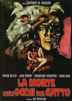 locandina del film LA MORTE NEGLI OCCHI DEL GATTO