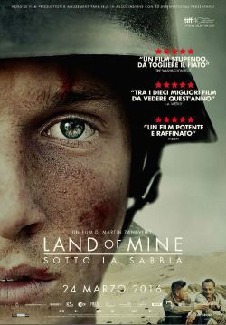 locandina del film LAND OF MINE - SOTTO LA SABBIA