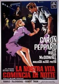 locandina del film LA NOSTRA VITA COMINCIA DI NOTTE