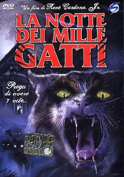 locandina del film LA NOTTE DEI MILLE GATTI