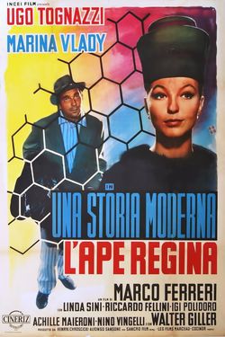 locandina del film UNA STORIA MODERNA - L'APE REGINA