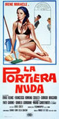 locandina del film LA PORTIERA NUDA