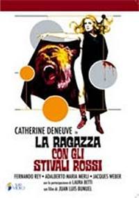 locandina del film LA RAGAZZA CON GLI STIVALI ROSSI