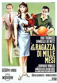 locandina del film LA RAGAZZA DI MILLE MESI