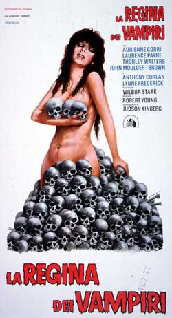 locandina del film LA REGINA DEI VAMPIRI