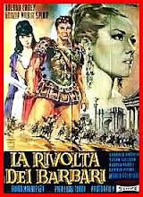locandina del film LA RIVOLTA DEI BARBARI