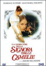 locandina del film LA STORIA VERA DELLA SIGNORA DELLE CAMELIE