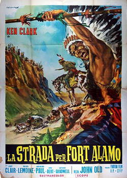 locandina del film LA STRADA PER FORT ALAMO