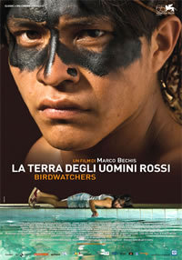 locandina del film LA TERRA DEGLI UOMINI ROSSI - BIRDWATCHERS