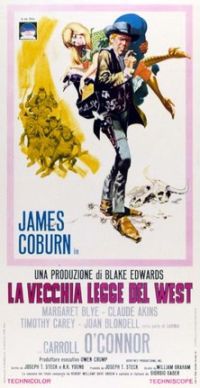 locandina del film LA VECCHIA LEGGE DEL WEST