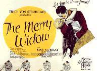 locandina del film LA VEDOVA ALLEGRA (1925)