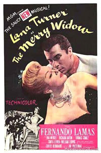 locandina del film LA VEDOVA ALLEGRA (1952)