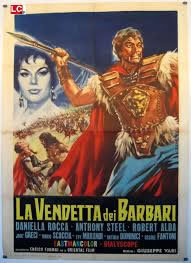 locandina del film LA VENDETTA DEI BARBARI