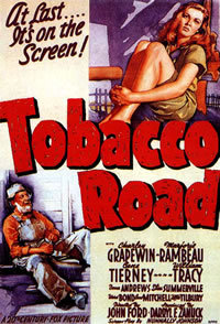 locandina del film LA VIA DEL TABACCO