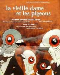 locandina del film LA VIEILLE DAME ET LES PIGEONS