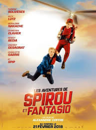 locandina del film LE AVVENTURE DI SPIROU E FANTASIO