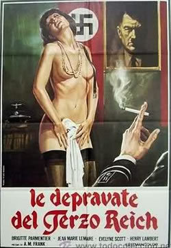 locandina del film LE DEPRAVATE DEL TERZO REICH