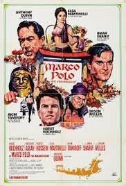 locandina del film LE MERAVIGLIOSE AVVENTURE DI MARCO POLO (LO SCACCHIERE DI DIO)