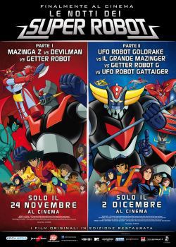 locandina del film LE NOTTI DEI SUPER ROBOT - PARTE 1