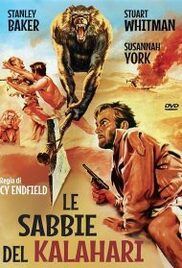 locandina del film LE SABBIE DEL KALAHARI