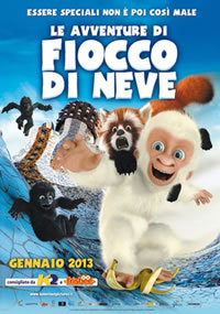 locandina del film LE AVVENTURE DI FIOCCO DI NEVE